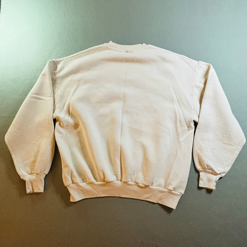 VTG Jerzees Womens XL Quilted Star Patchwork Sweatshirt Floral Grannycore Y2K - Picture 8 of 9
